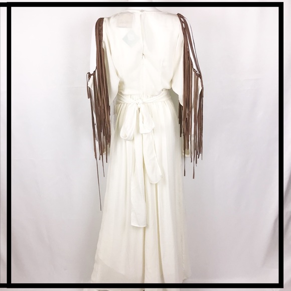SOUTHERN FASHION HOUSE Flowing, Tassel, Boho Dress - Picture 4 of 8